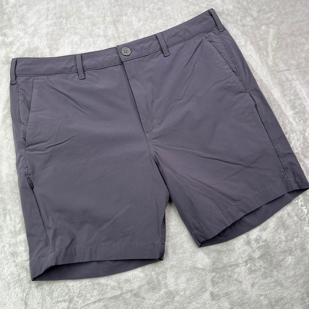 Cuts‎ Friday Shorts Mens 36 Charcoal Grey Performance Stretch Chino 7" Inseam